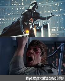 Create Comics Meme Luke I Am Not Your Father Your Father Luke Skywalker Nooo Comics Meme Arsenal Com