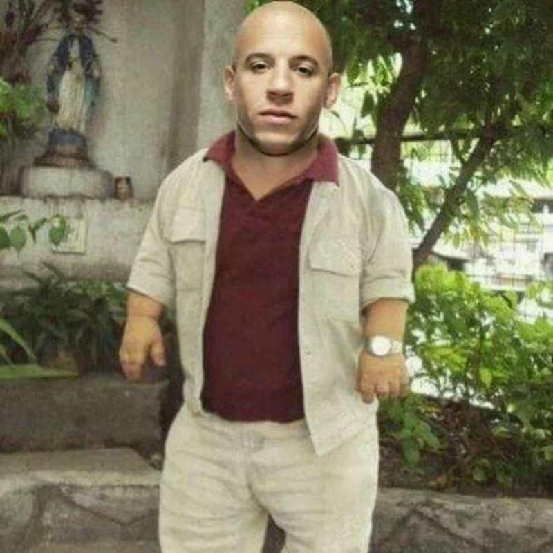 Create meme: VIN diesel , funny , boy 