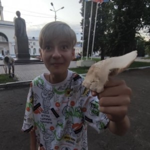 Create meme: to collect mushrooms, 8 year old boy, people