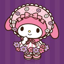 Создать мем: хелло китти куроми и мелоди, рисунки hello kitty, my melody арт