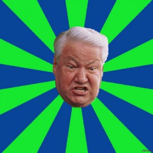 Создать мем: ад мем, yeltsin, мем рисовач