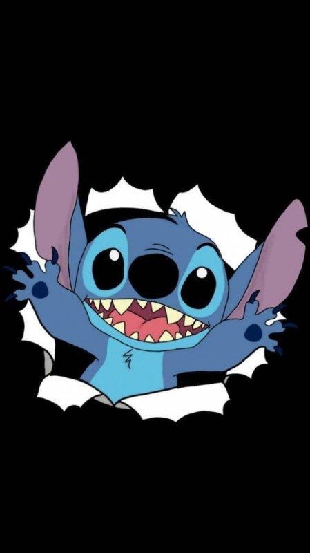 Create meme: stitch , stitch on a dark background, stitch stitch