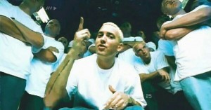 Create meme: the real slim shady Eminem, eminem 2000 slim shady, real slim shady clip