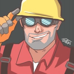 Create meme: team fortress 2 engineer, team fortress 2, male