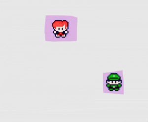 Create meme: pixel arts, Mario 8 bit