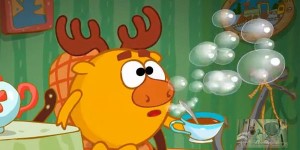 Create meme: moose screenshot, moose in jpg, Smeshariki soap Opera