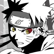 Create meme: naruto , black and white naruto, naruto black and white