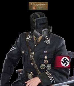 Create meme: hitler, uniforms of the third Reich, suit fascist