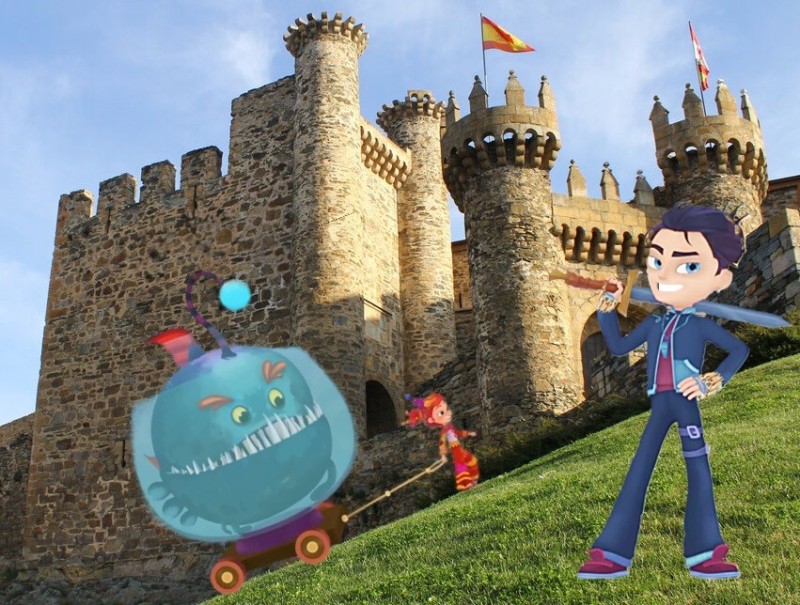 Создать мем: рыцари и замки, испания замок, замок крепость