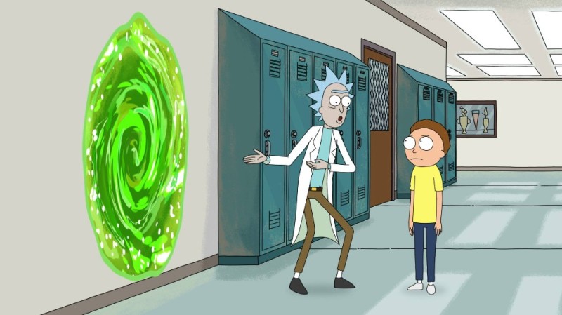 Create meme: Rick and Morty Rick, a 20-minute adventure, Rick and Morty Morty