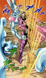 Создать мем: джоджо манга, джоджо часть 7 steel ball run, фанни валентайн и d4c