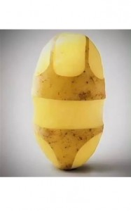 Создать мем: креативный картофель, картофель, Фрукт
