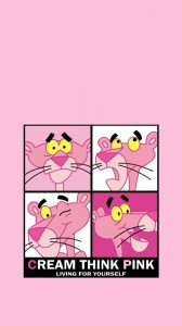 Create meme: pink Panther Wallpaper for iPhone, pink Panther art, the pink Panther is crying