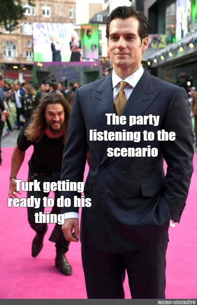 Somics Meme The Party Listening To The Scenario Turk Getting Ready To Do His Thing Comics Meme Arsenal Com