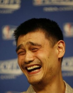 Создать мем: yao ming face, yao ming, Китаец