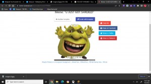 Create meme: shrek face, Shrek, text