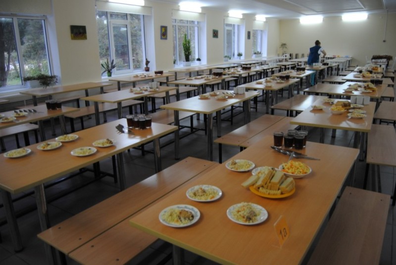 Create meme: school canteen, school canteen, in the school cafeteria