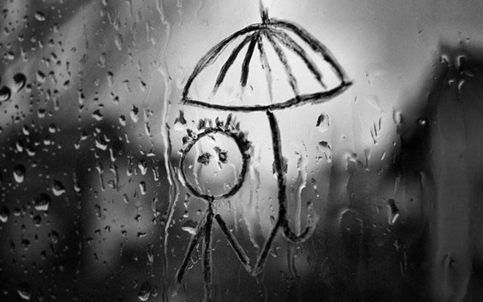 Create meme: rain of sadness, window with raindrops, loneliness sadness