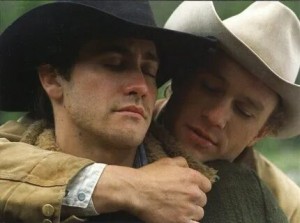 Create meme: Brokeback mountain, Brokeback mountain 2005 film kiss, Jake Gyllenhaal Brokeback mountain