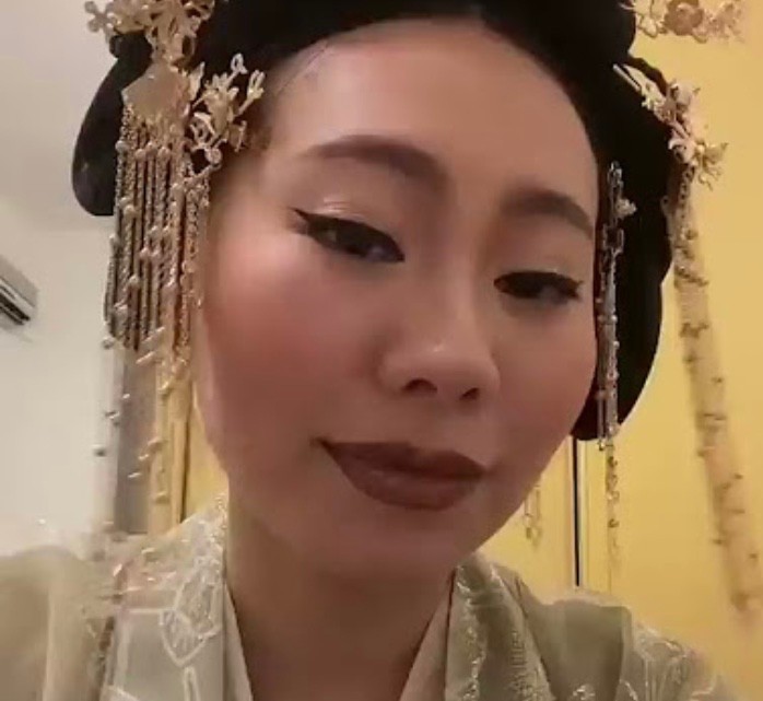 Create meme: japanese makeup, people , Asian 