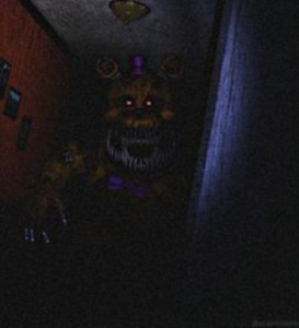 Создать мем: five nights at freddy's 4 золотой фредди, фнаф 4 комната элизабет, fnaf jumpscare