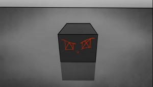 Create meme: black box, darkness