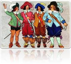 Создать мем: три мушкетера иллюстрации к книге, дюма мушкетеры, александр дюма три мушкетера