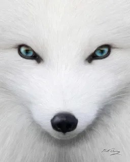 Create meme: Fox , the white fox, white Fox