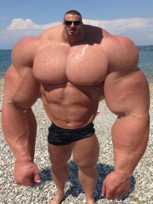 Create meme: bodybuilder , stupid Jock, big muscles