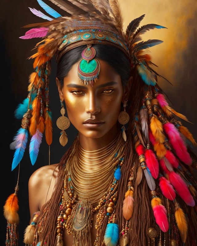 Create meme: indigenous Indians, indian women, girl 