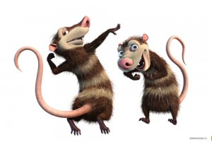 Create meme: the possums from ice age pictures, ice age, opening png, crash and Eddie