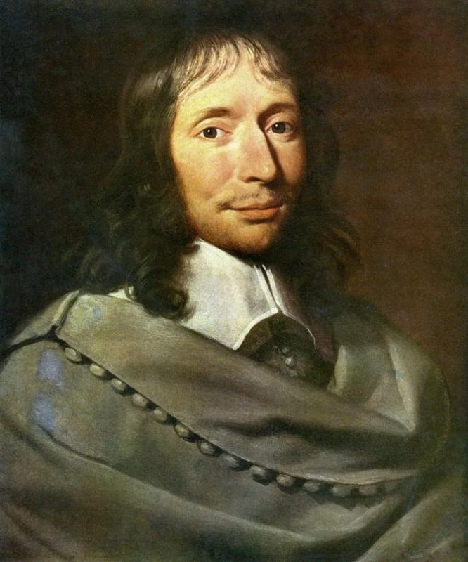 Create meme: Blaise Pascal, Pascal, blaise pascal years of life 1623-1662