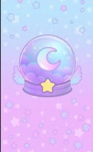 Создать мем: луна радуга символ, милые рисунки, kawaii background