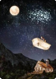 Создать мем: звездное небо иллюстрация, ночь, иллюстрации от aeppol звёзды