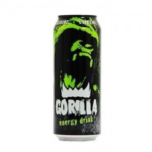 Create meme: gorilla energy, photo energy gorilla pomegranate, gorilla energy drink energy drink
