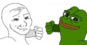 Create meme: GIF pepe, the frog Pepe PNG, wojak meme
