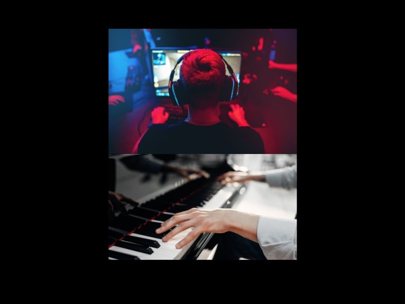 Create meme: pianist's hands, pianist , to play the piano 