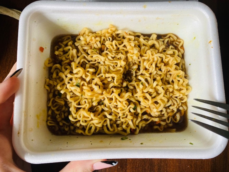Create meme: instant noodles Rollton, instant noodles Rollton, noodles Doshirak