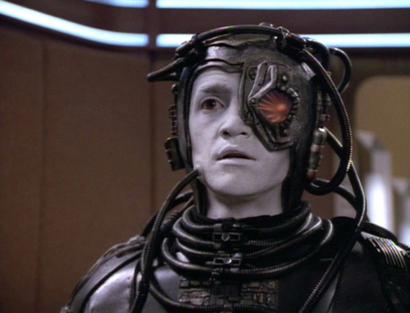 Create meme: star trek: borg, i borg, borg