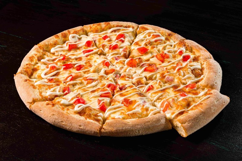 Create meme: pizza ranch, chicken pepperoni pizza, chicken pizza