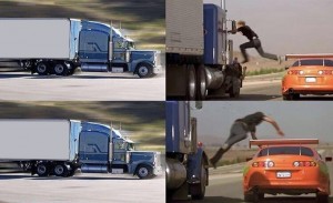 Создать мем: грузовик, Автомобиль, мем форсаж фура