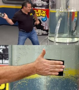 Создать мем: flex tape, мем с пластырем и водой, flex tape meme