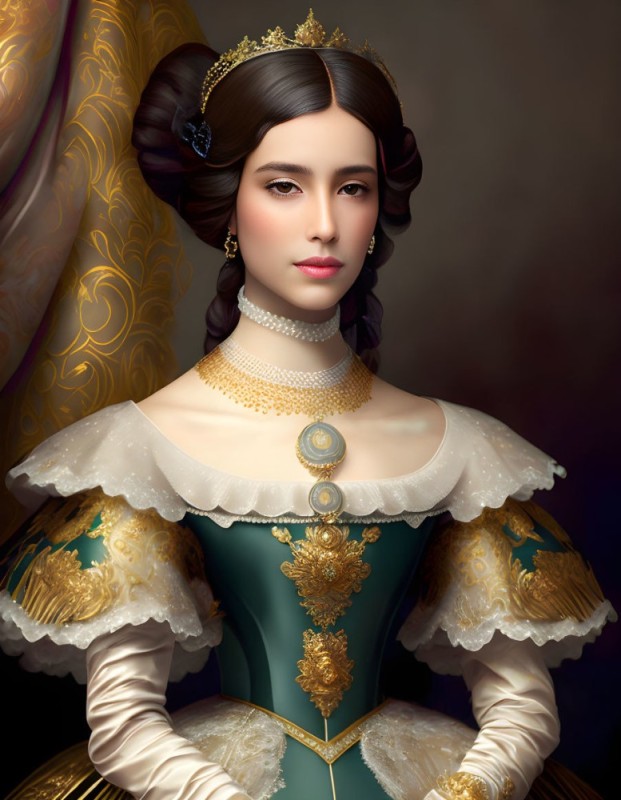 Создать мем: инесса де ла крус, портрет княгини, императрица мария