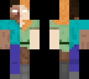 Create meme: skin herobrine in minecraft, skin herobrine scan, herobrine skin for minecraft is deployed