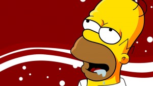 Create meme: Homer mmmm, the simpsons, Homer