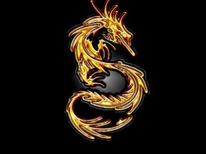 Create meme: background dragon, dragon gold, dragon