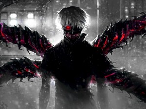 Create meme: anime Tokyo ghoul, the Kaneko, kaneki ken