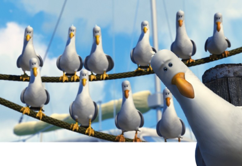 Create meme: seagulls from Nemo, meme Seagull , Seagull 