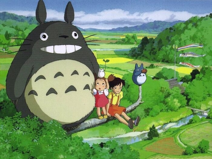 Create meme: Hayao Miyazaki Totoro, my neighbor totoro, Anime by Hayao Miyazaki Totoro