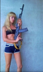 Создать мем: Женщина, Gun Girls, girls with guns